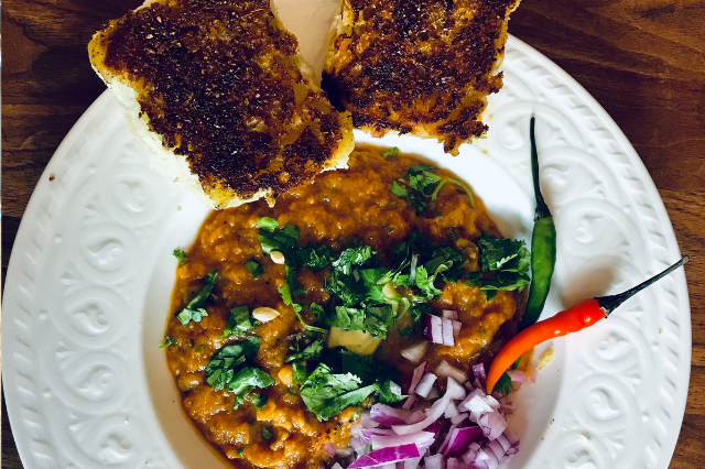 Pav Bhaji (Bread w/Vegetables) & Masala (spice mix)