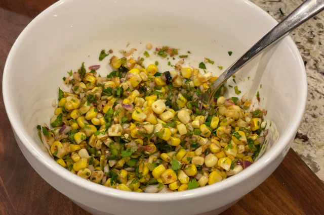 Corn salsa