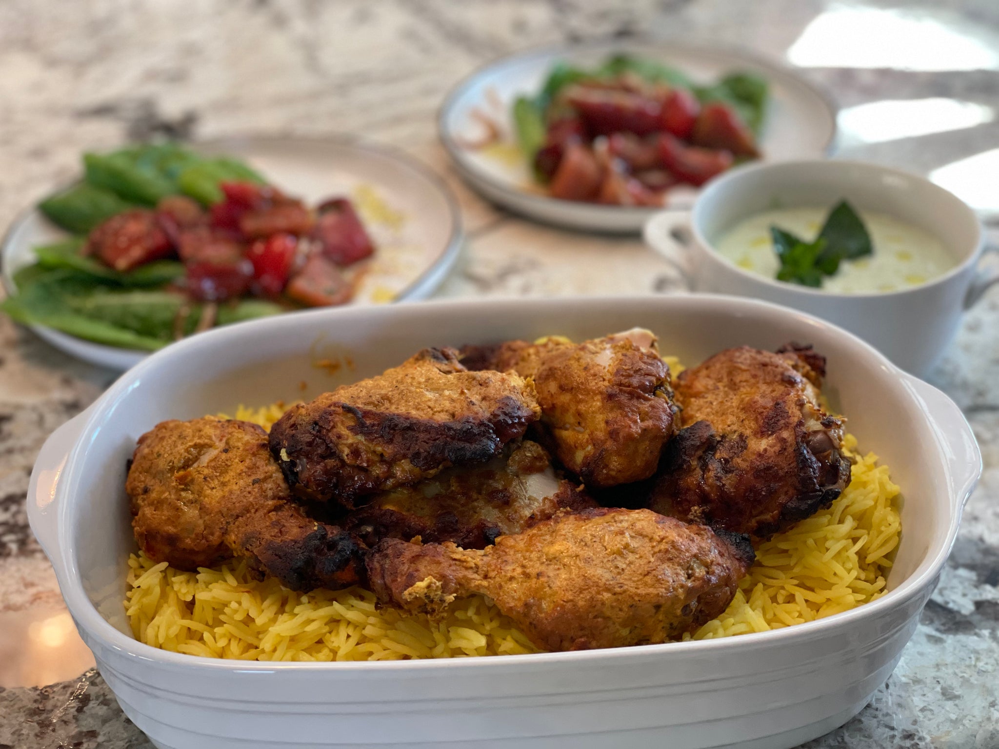 Baked Tandoori Chicken