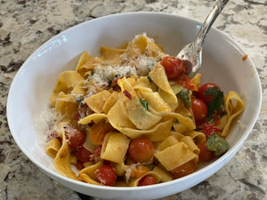 Cherry Tomato and Basil Pasta