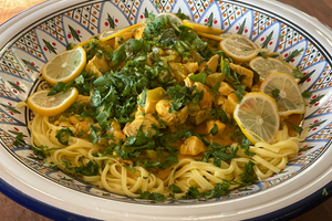 Curry Chicken Pasta_Pakistani