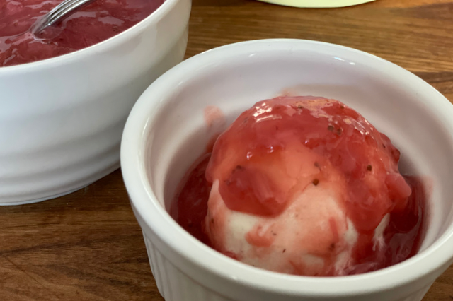 Strawberry Rhubarb Sauce