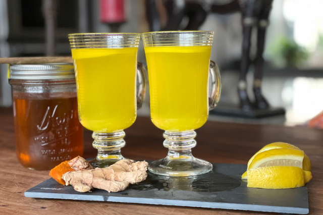 Lemon Turmeric Ginger Tea