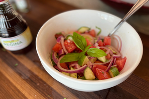 Cucumber Tomato Onion Salad