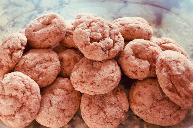 Strawberry Sugar Cookies