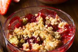 Strawberry Rhubarb Crisp