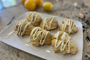 Lemon Cream Cheese Scones