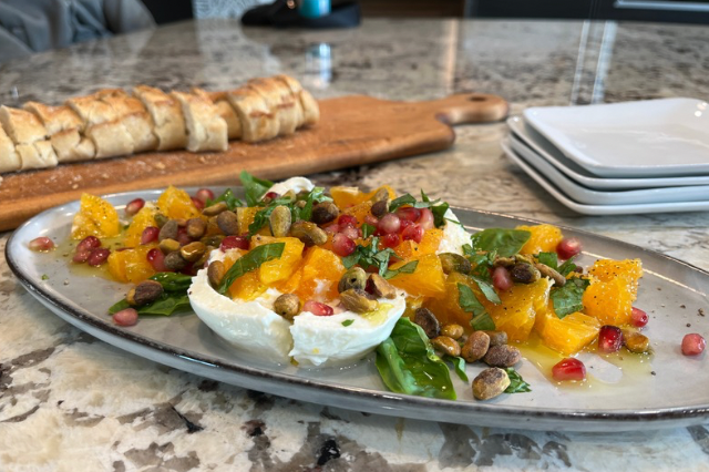 Burrata with Citrus