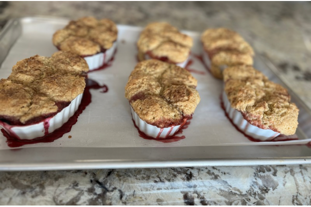 Strawberry Cobbler