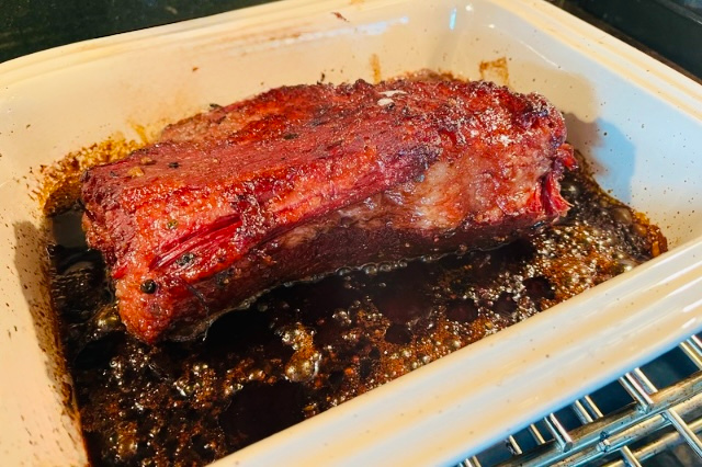 Corned Beef with Whiskey Glaze