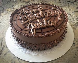 Double Chocolate Layer Cake with a special ingredient