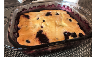 Blueberry Pudding Cake