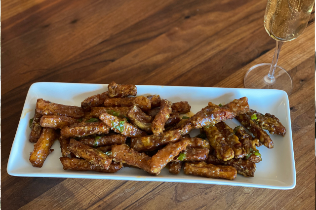Crispy Honey Chili Potatoes